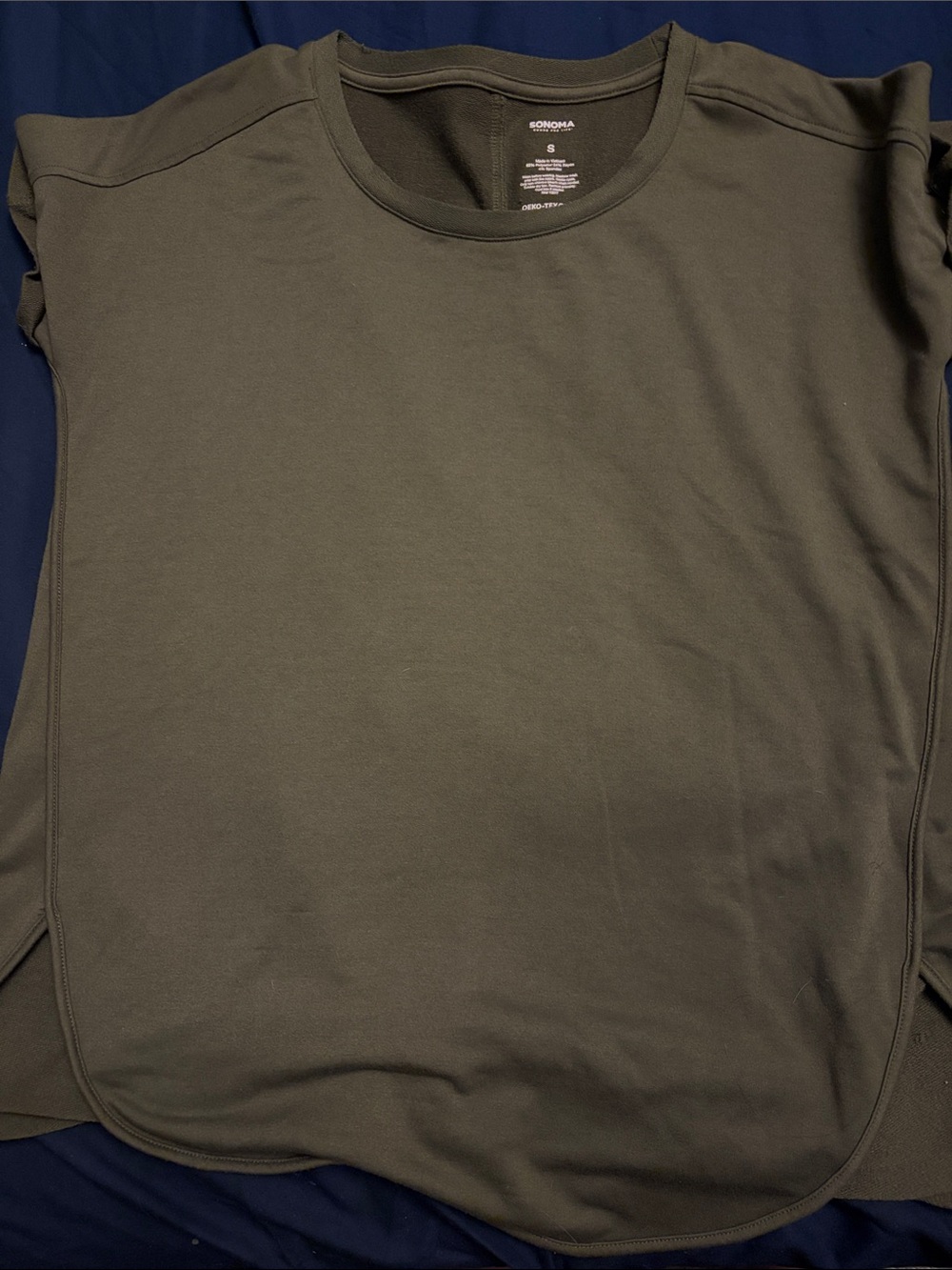 Sonoma Men's Crewneck Shirt in Olive